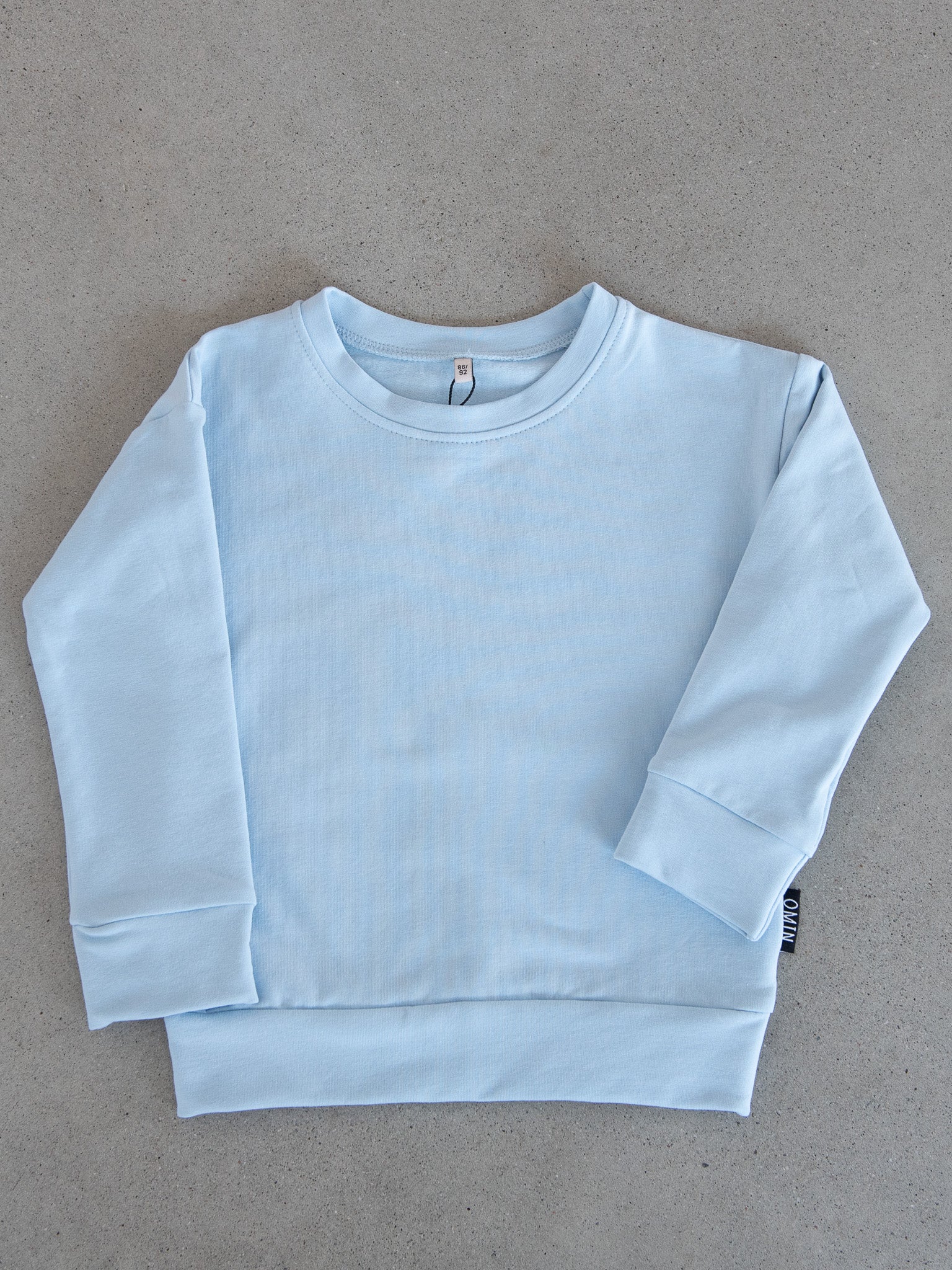 BASIC-collegepaita, baby blue